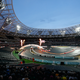 The Race of Champions track set up in London, England in November 2015. Photo credit: Mike Hewitt/Getty Images